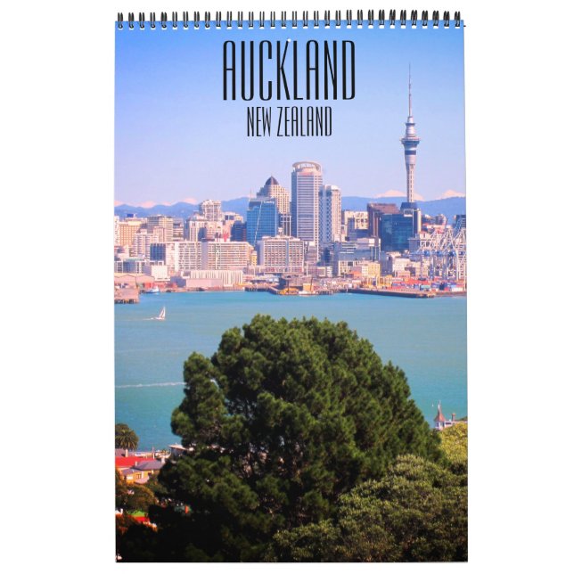 Calendario Auckland Nueva Zelanda (Tapa)