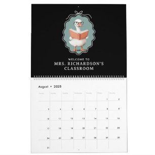 Calendario Aula personalizada del Club de Maestros Silly Goos