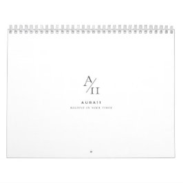Calendario Aura11 cree en sus vibraciones
