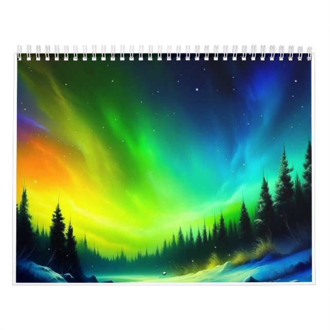 Calendario Aurora Borealis (Tapa)