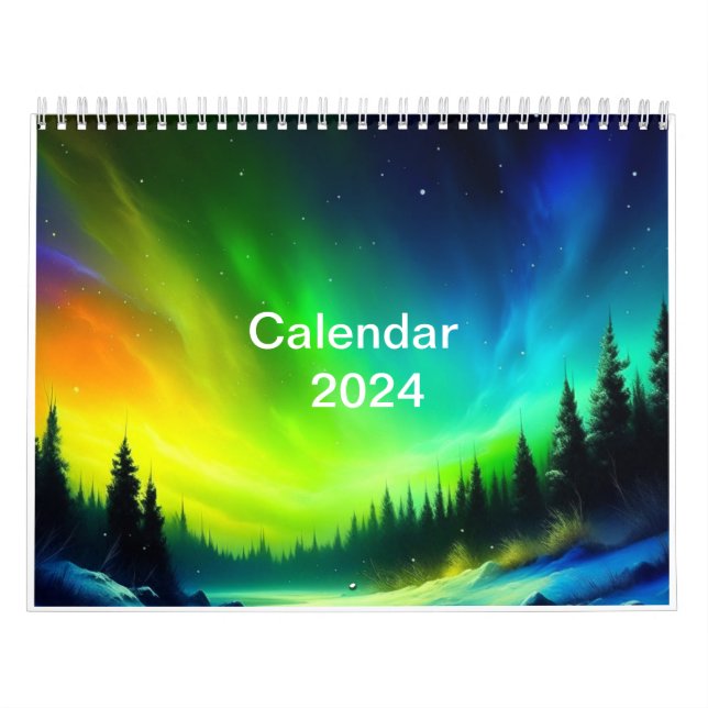 Calendario Aurora Borealis (Tapa)