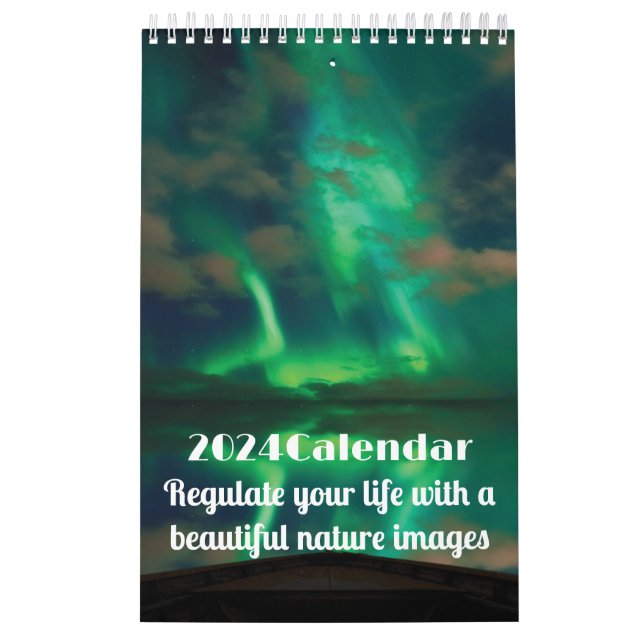 Calendario aurora de 2024 (Tapa)