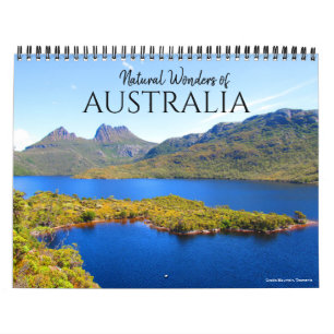Calendario australia natural wonders 2026 (con ubicaciones)