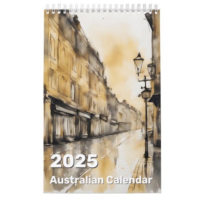 Calendario Australiano de 12 meses (Tapa)