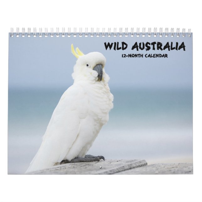 Calendario australiano de la fauna de "Australia (Tapa)