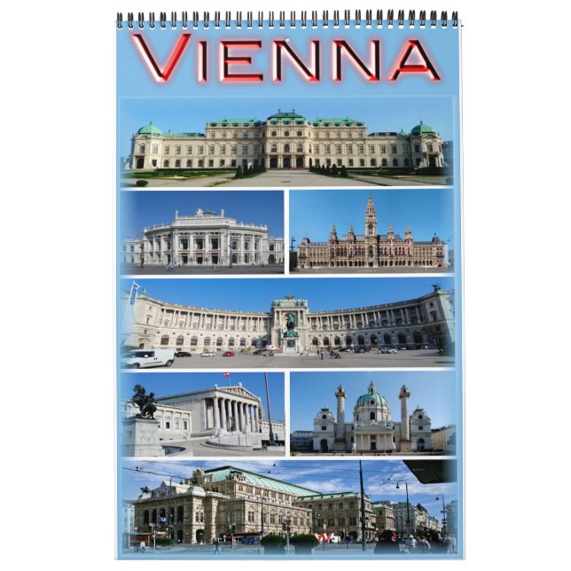 Calendario Austria - VIENA - (Tapa)