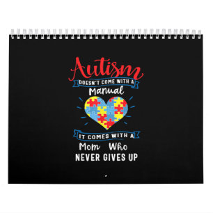 Calendario autista  El autismo no viene con un manual