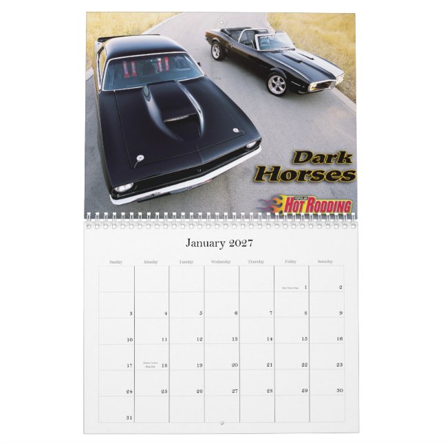 Calendario Automóvil (Jan 2027)