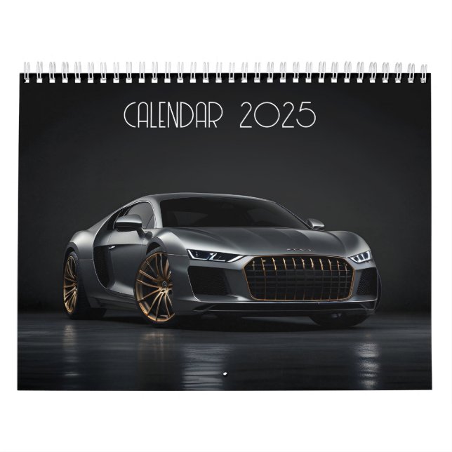 Calendario Automóviles de lujo (Tapa)