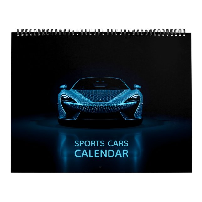 Calendario Autos deportivos (Tapa)
