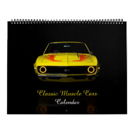 Calendario Autos musculares clásicos