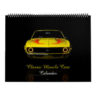 Calendario Autos musculares clásicos