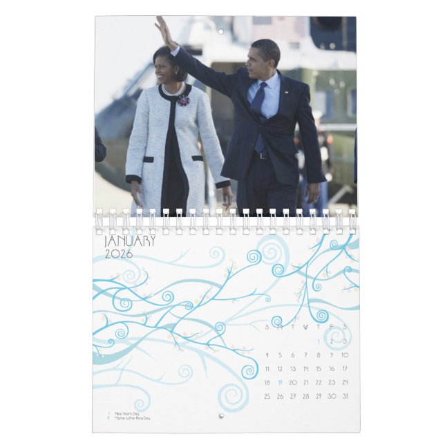 CALENDARIO AVENTURA EUROPEA DE MICHELLE OBAMA (Jan 2026)