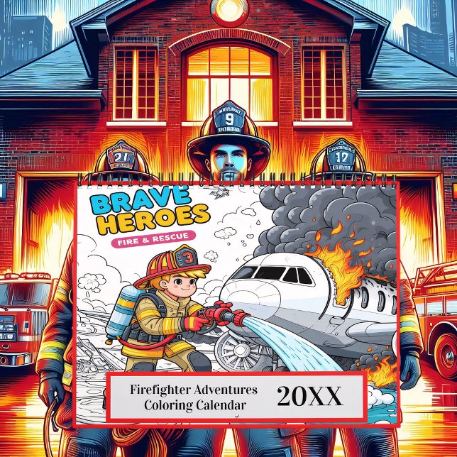 Calendario Aventuras de bomberos colorantes 2025/2026 (Subido por el creador)