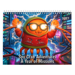 Calendario Aventuras de Cangrejo Espía – Un Año de Misiones