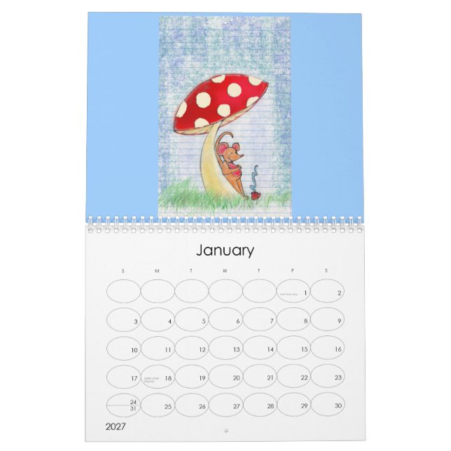 Calendario Aventuras del pliegue despreocupado (Jan 2027)