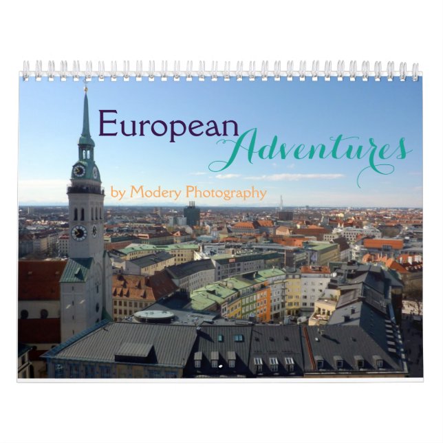 Calendario Aventuras europeas (Tapa)