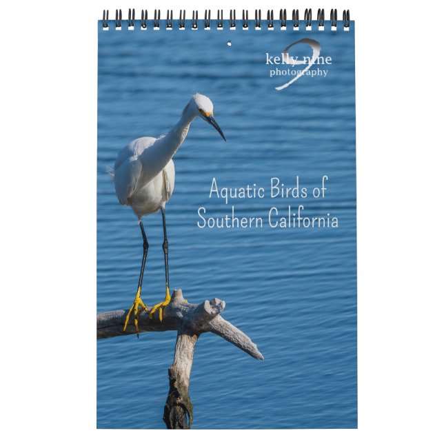 Calendario Aves acuáticas del sur de California por Kelly Nin (Tapa)