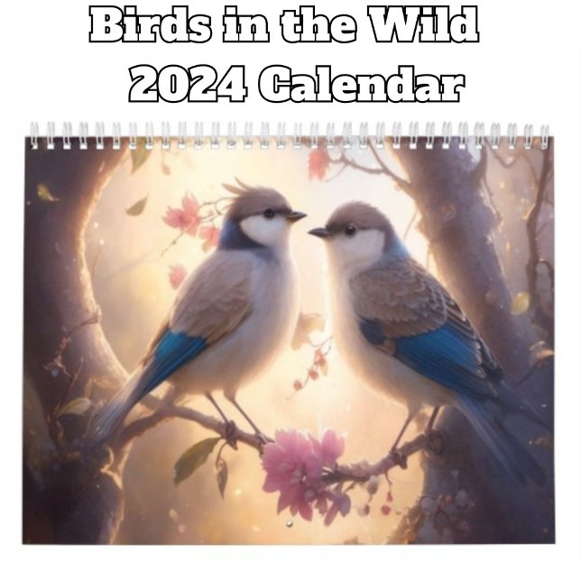 Calendario Aves bonitos 2024 (Subido por el creador)