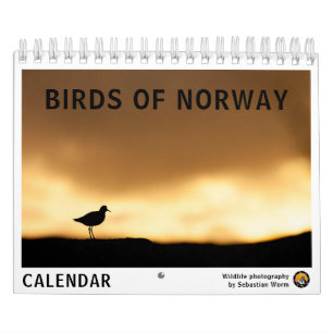 Calendario Aves de Noruega 2026