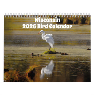 Calendario Aves de Wisconsin 2026
