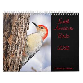 Calendario Aves Norteamericanas 2026