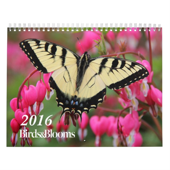 Calendario Aves y Flores 2016 (Tapa)