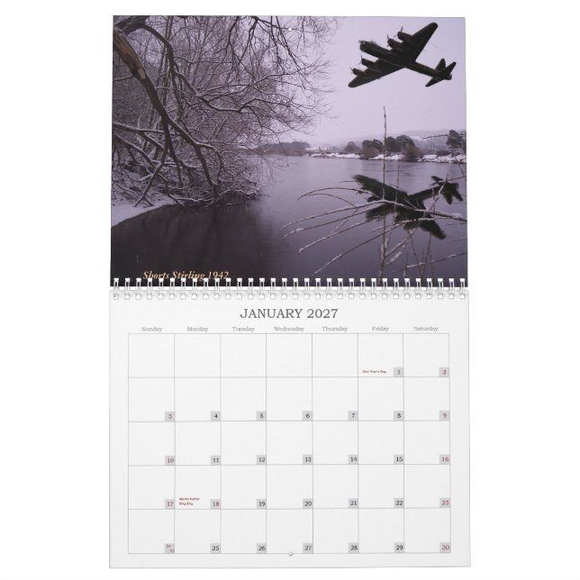 Calendario Aviación Art. 2010 (Jan 2027)