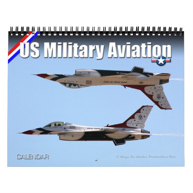 CALENDARIO AVIACIÓN MILITAR DE LOS EE.UU. (Tapa)
