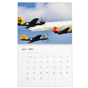 Calendario Aviones imaginarios