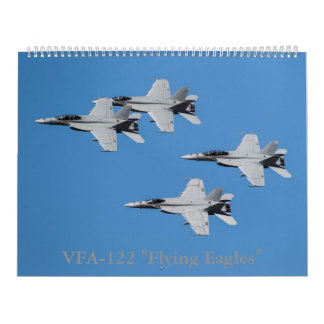 Calendario Avispones estupendos F/A-18 de VFA-122 "Eagles que