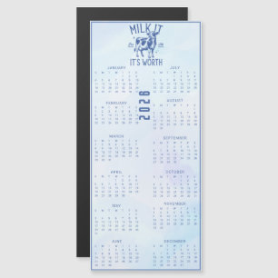 Calendario Azul 2026 Ordénalo Al Máximo