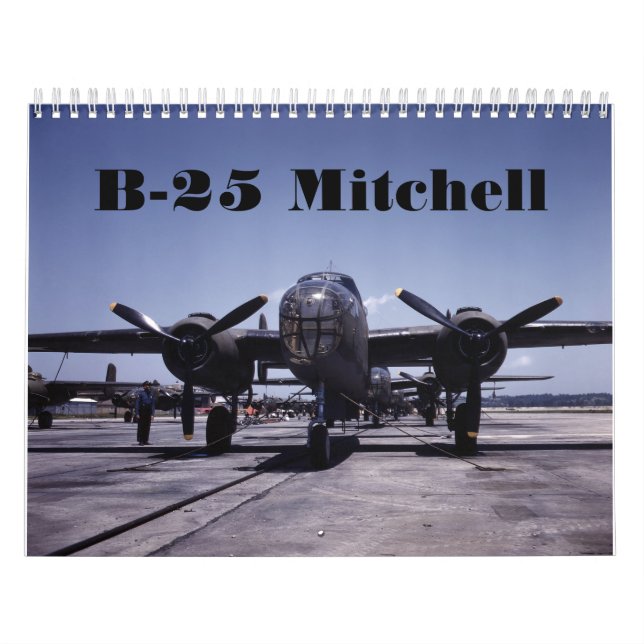 Calendario B-25 Mitchell (Tapa)