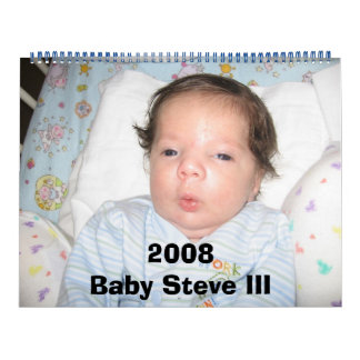 Calendario Baby Steve Calendar