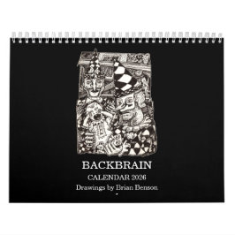 Calendario Backbrain Calendar 2026 (Double-Page)