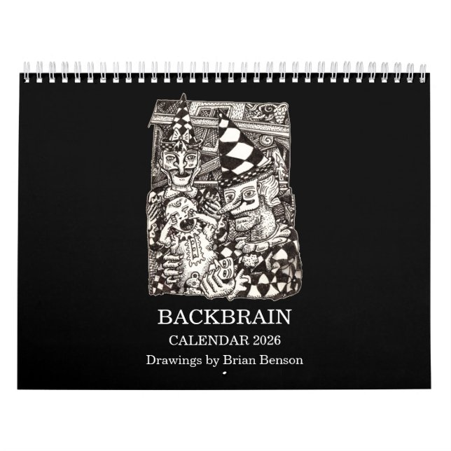 Calendario Backbrain Calendar 2026 (Double-Page) (Tapa)