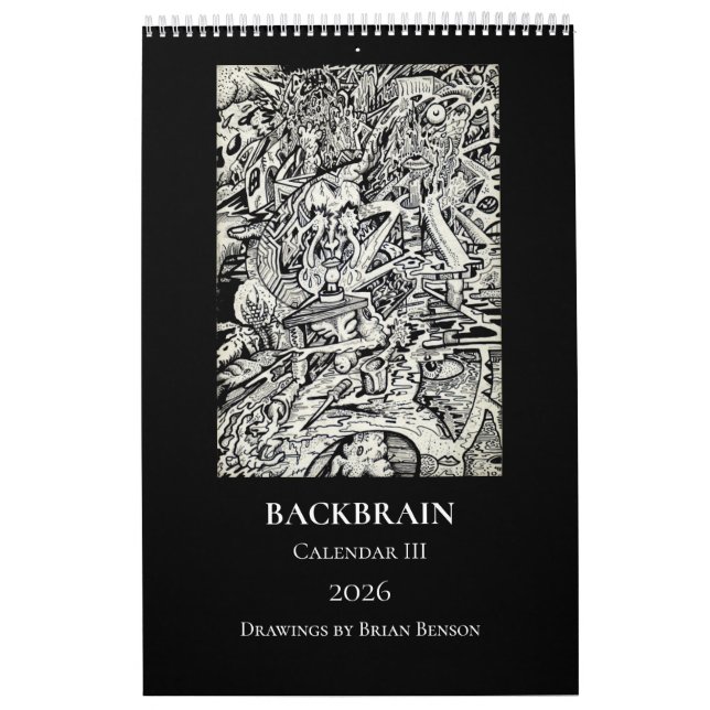 Calendario Backbrain Calendar III 2026 (Single Page) (Tapa)