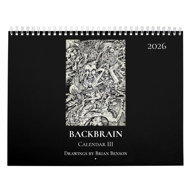 Calendario Backbrain III 2026 (Doble Página) (Tapa)