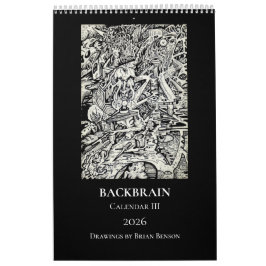 Calendario Backbrain III 2026 (Página Única)