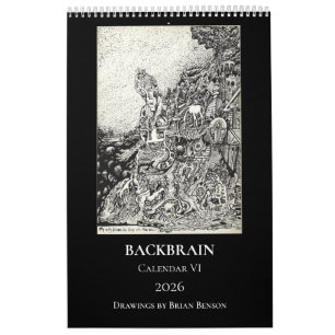 Calendario Backbrain VI, 2026, Página Única