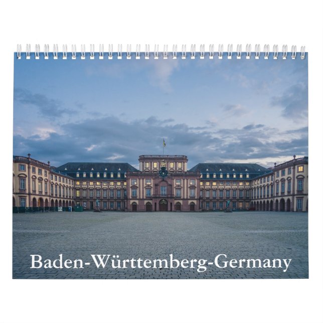 Calendario Baden-Württemberg-Alemania (Tapa)