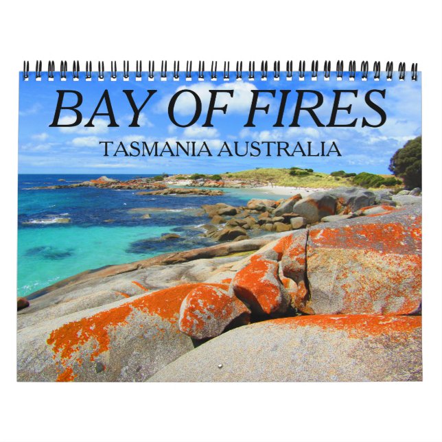 Calendario bahía de incendios tasmania 2025 (Tapa)