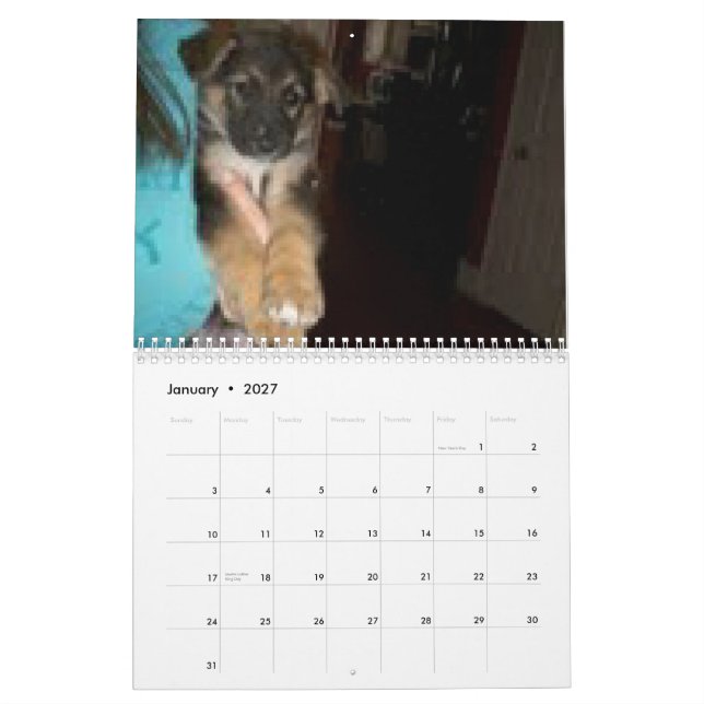 Calendario Baja/Hércules (Jan 2027)