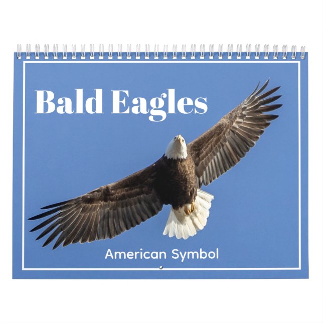 Calendario Bald Eagles, American Symbol Calendar (Tapa)