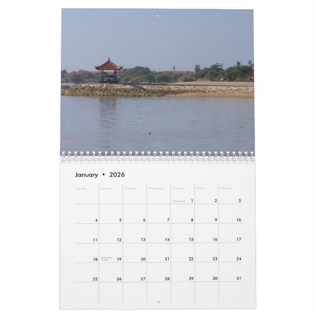 Calendario Bali 2013 (Jan 2026)