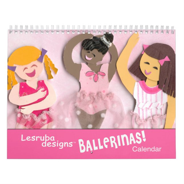 Calendario Ballet chica Ballerina (Tapa)