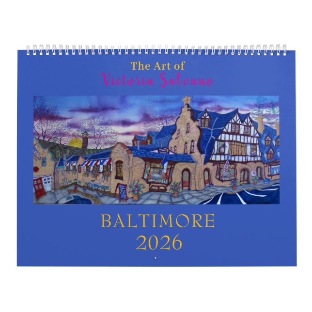 Calendario Baltimore 2026 (Tapa)