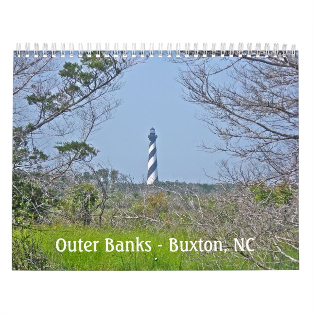 Calendario - Bancos Exteriores - Buxton NC (Tapa)