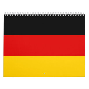 Calendario Bandera de Alemania