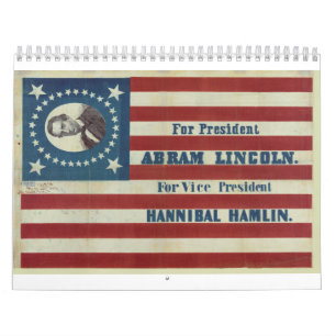 Calendario Bandera de la bandera de la campaña de la